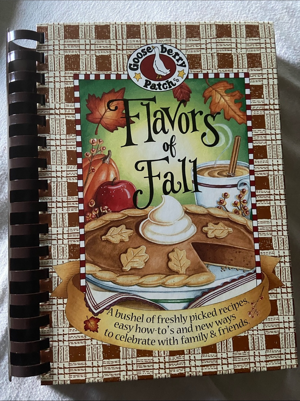 Gooseberry Patch Flavors of Fall Cookbook book Pumpkin pie spice apple cover